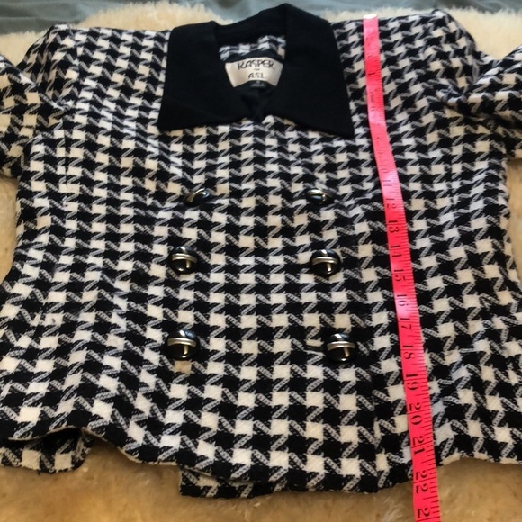 Vintage Kasper jacket 100% wool size 4 - Picture 9 of 9
